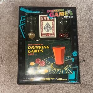 Drinking Games Gift Set - Black and Red